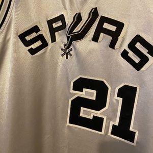 NBA Spurs #21 TIM DUNCAN Swingarm Jersey (NIKE)